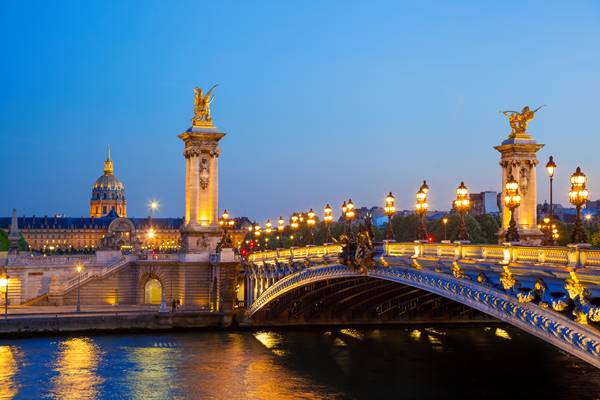 Pont Alexandre 3, Fluss Seine, Paris
