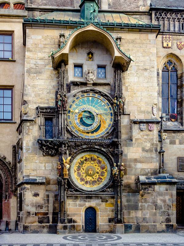 Tour de l'horloge astronomique, vieille ville de Prague
