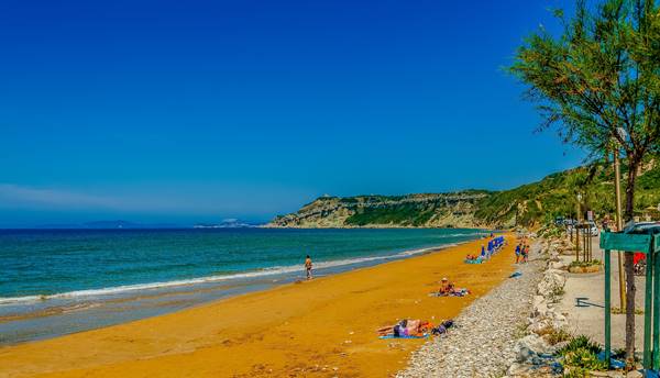 Plage d’Arillas à Corfou