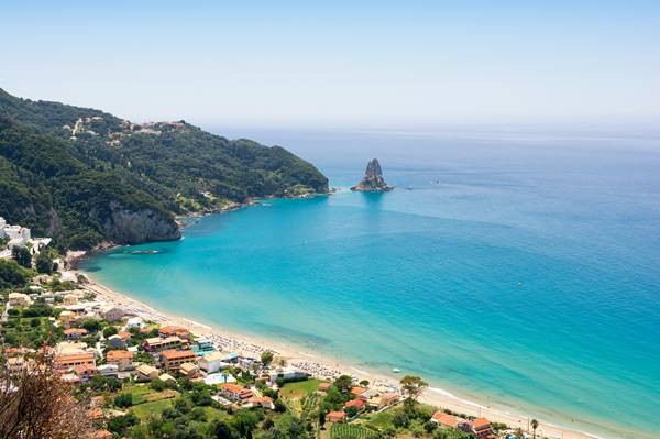 Plage d’Agios Gordios à Corfou